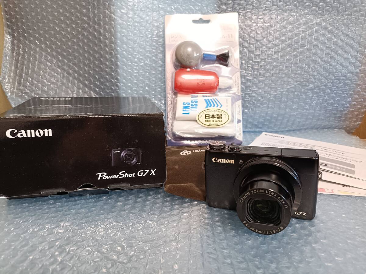 【1円スタート】Canon PowerShot G7 X コンパクトデジタルカメラ キャノン パワーショット ジャンク扱い拍卖