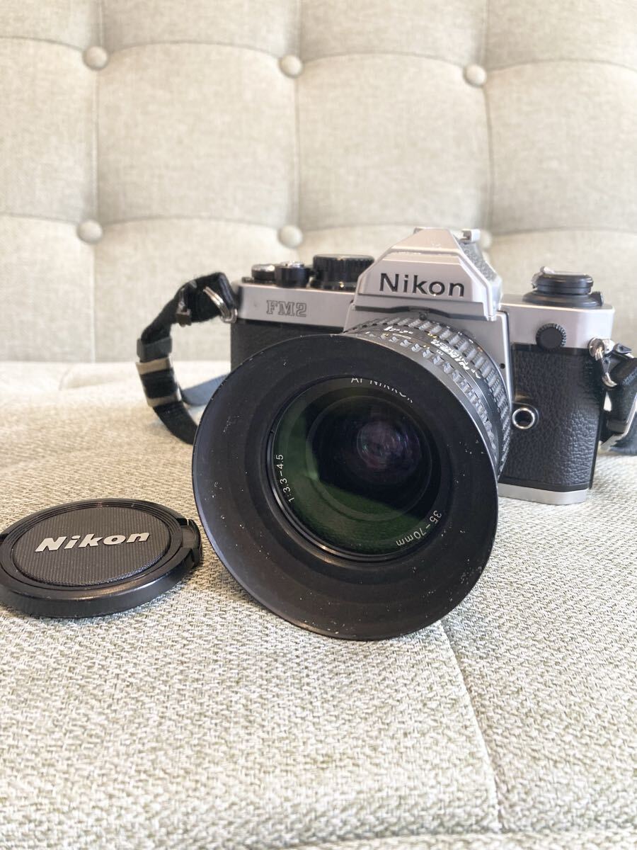 1円スタート カメラ Nikon ニコン フィルムカメラ 一眼レフ FM2 人気 マニア コレクター 名機 ファン マニュアル 0604S②拍卖