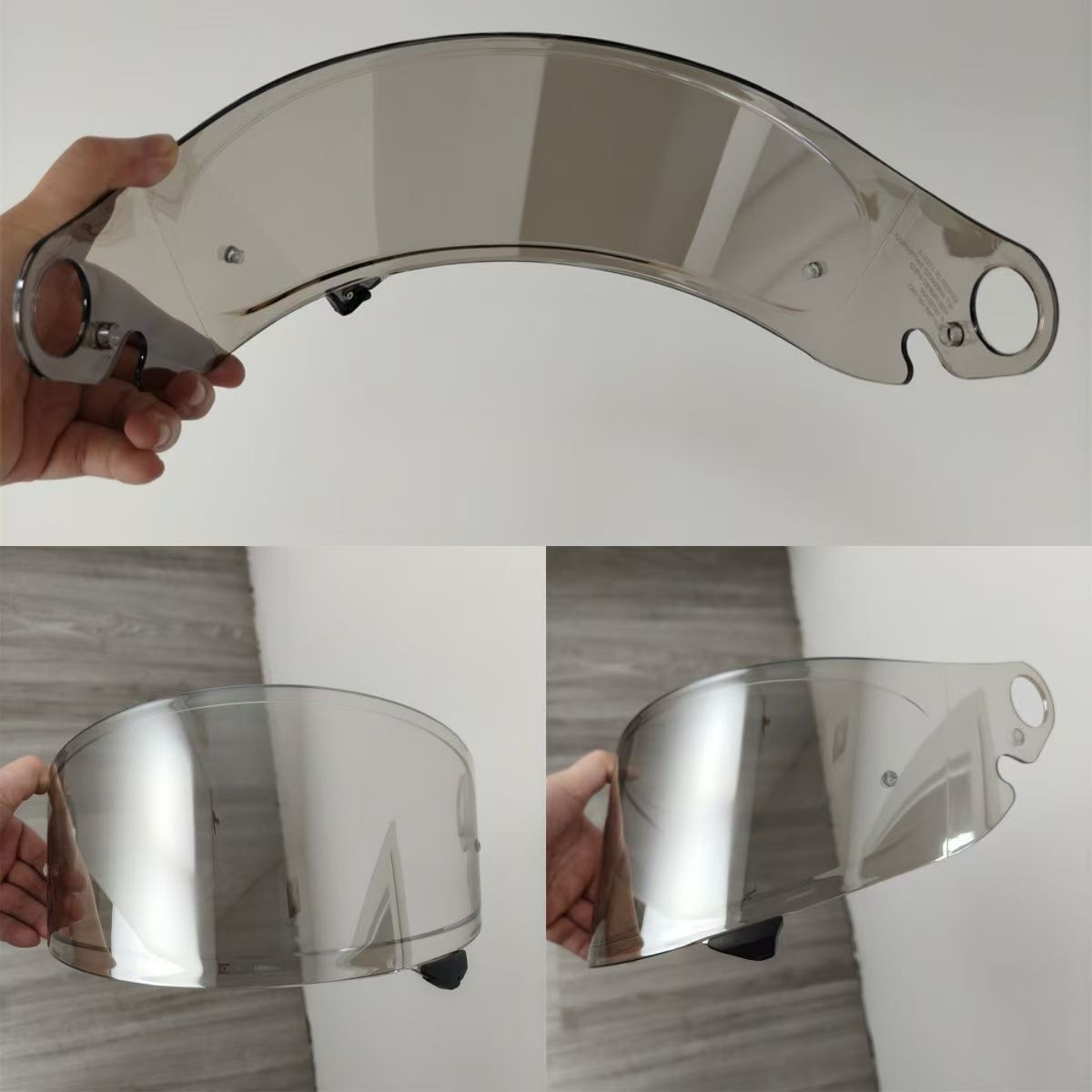 送料無料 SHOEI Glamster CPB-1V ショウエイ グラムスター 交換用 シールド 透明シルバー 夜間認識対応拍卖