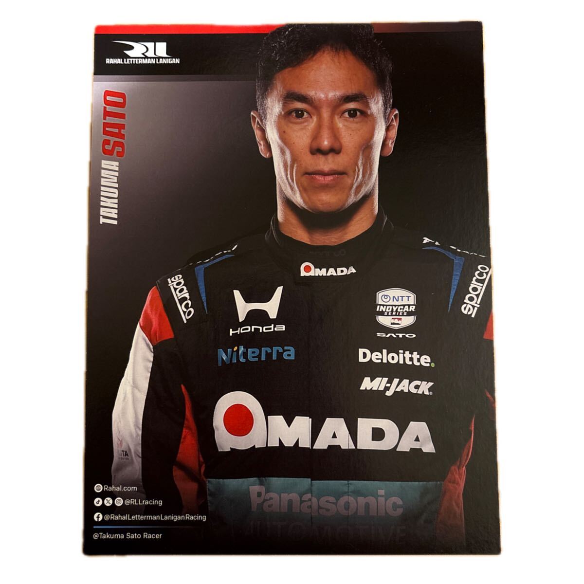 佐藤琢磨 2026 ヒーローズカード インディ500 チャンピオン ドライバーズカード拍卖