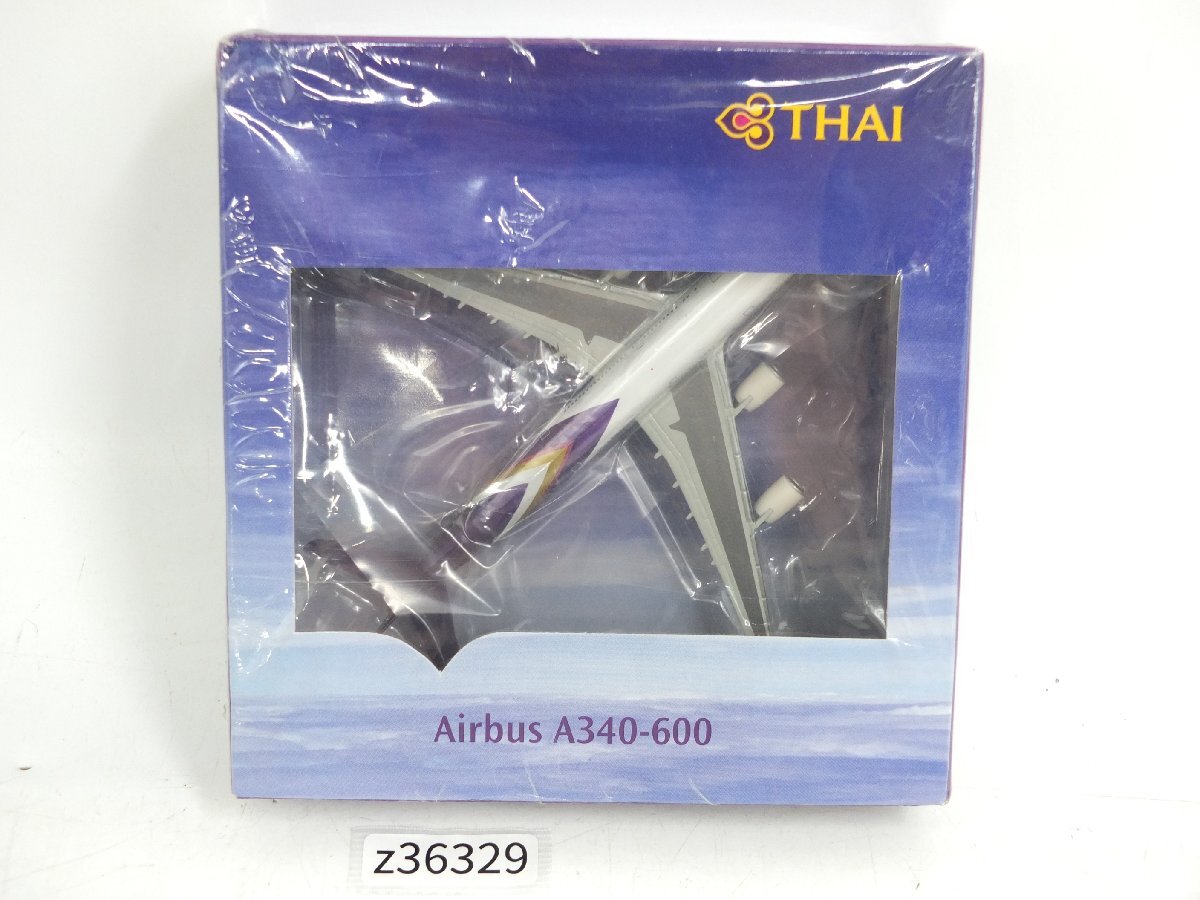 【z36329】新品・未開封・保管品 THAI タイ国際航空 Airbus A340-600 エアバス A340-600 1:500 Scale 格安スタート拍卖