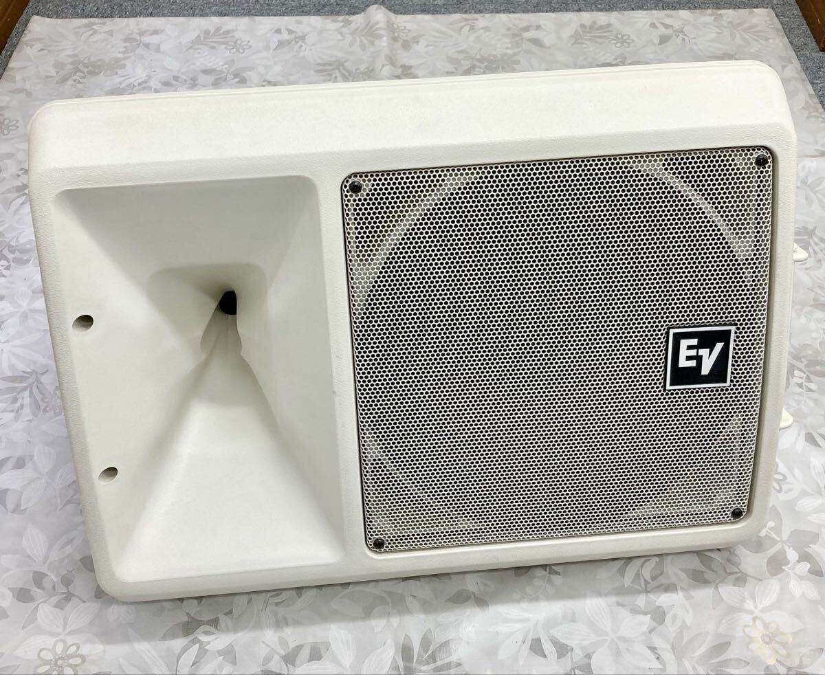 E171【まとめて取引不可】Electro-Voice SX300 エレクトロボイス PAスピーカー EV ホワイトカラー 現状品 イベント用音響機器 単品取引拍卖