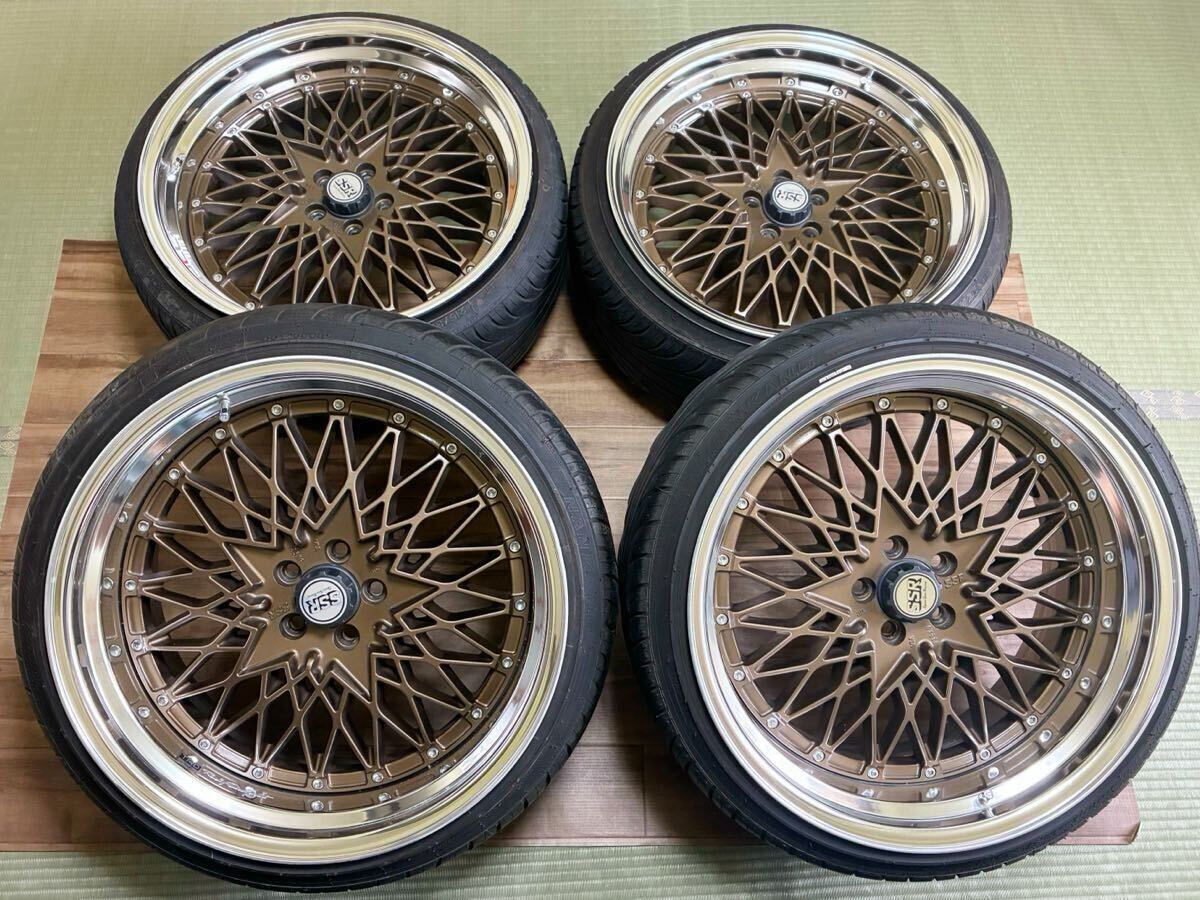 SSR フォーミュラメッシュ 19インチ 9.0J 9.5J 86 BRZ プリウス レガシー インプレッサ カローラ ウィッシュ CT WORK PCD100拍卖