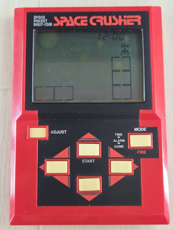エポック社 SPACE CRUSHER ゲームウォッチ EPOCH 当時物 ・動作確認済み拍卖