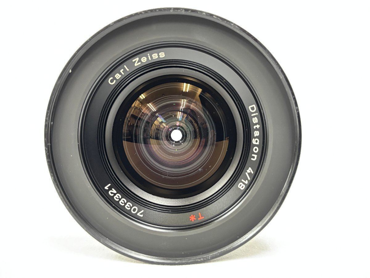 ジャンク CONTAX コンタックス レンズ Carl Zeiss カール ツァイス Distagon 4/18 T* 1円スタート拍卖