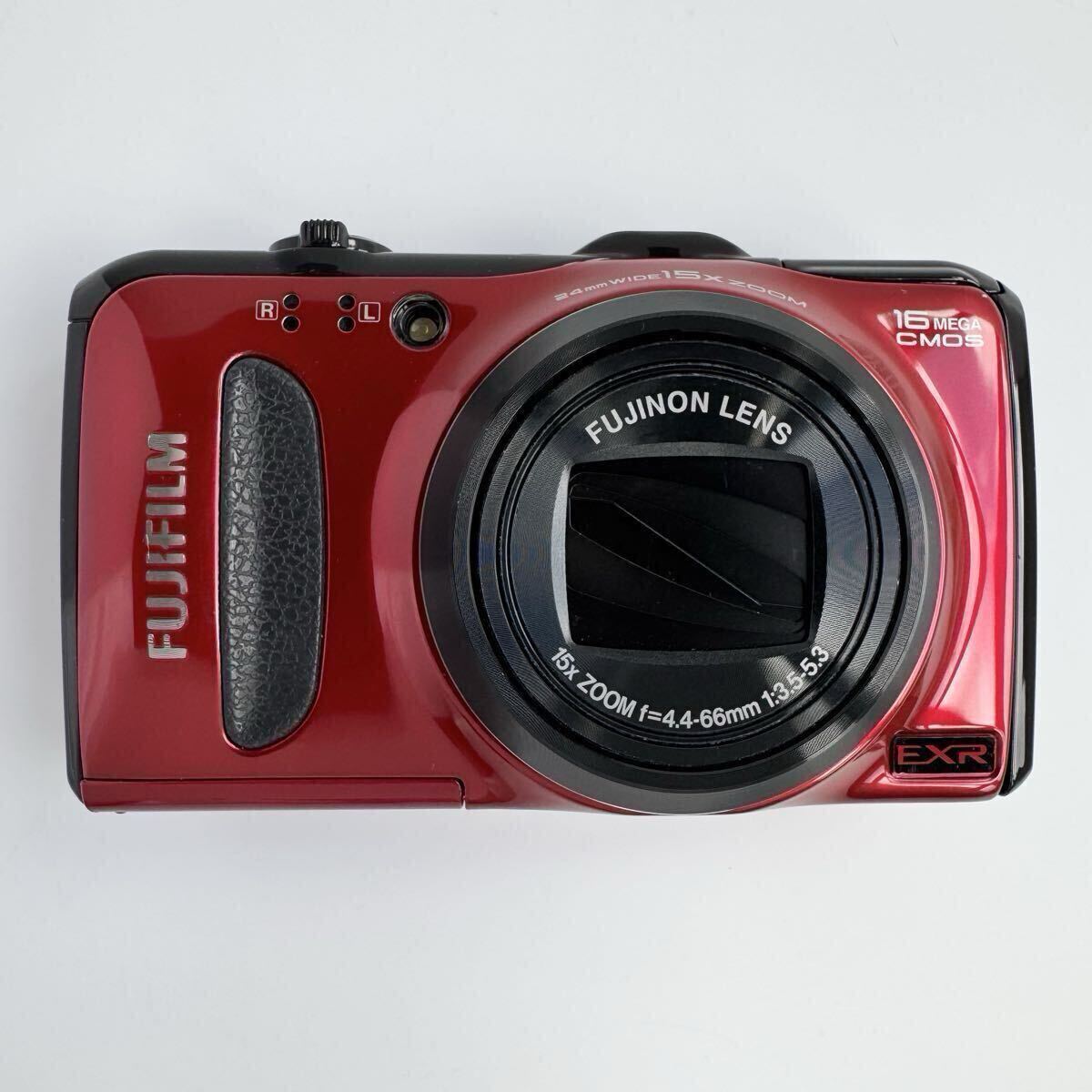 FUJIFILM 富士フィルム FinePix F600EXR レッド デジカメ 動作未確認 現状品 コンパクトデジタルカメラ拍卖