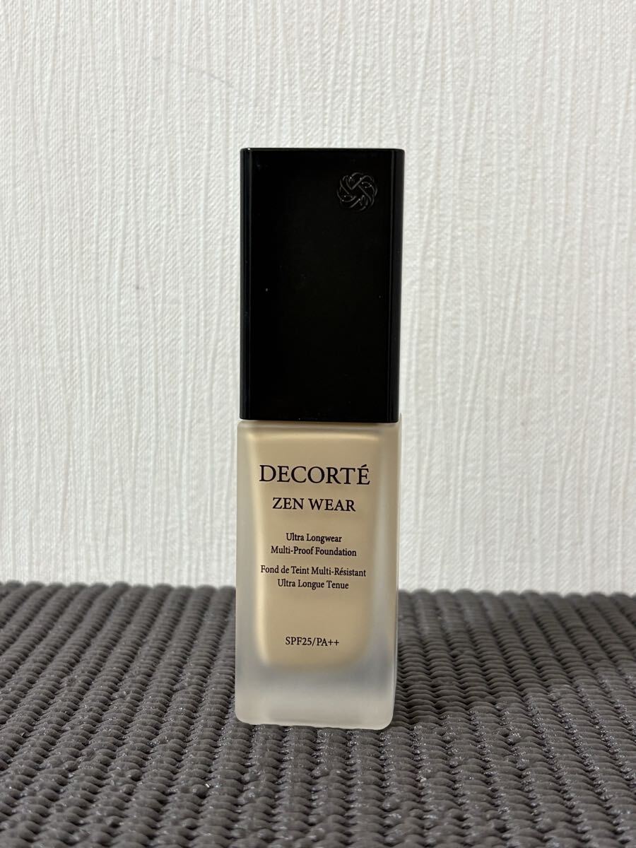 N6F263◆ コーセー コスメデコルテ ゼン ウェア フルイド W32 ファンデーション 30ml拍卖