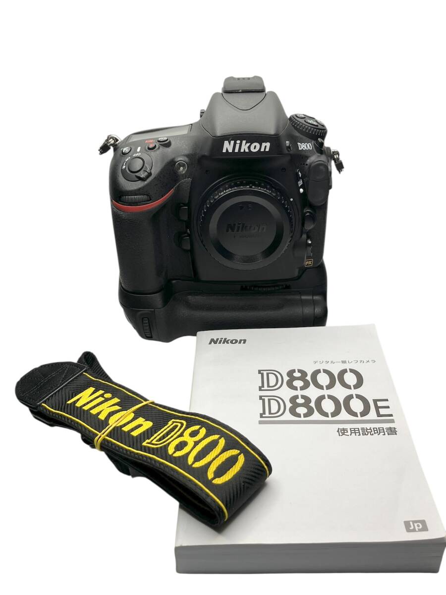 Nikon D800 / MB-12 ニコン デジタル一眼レフ フルサイズ ショット数 2521枚 美品 //AM135902拍卖