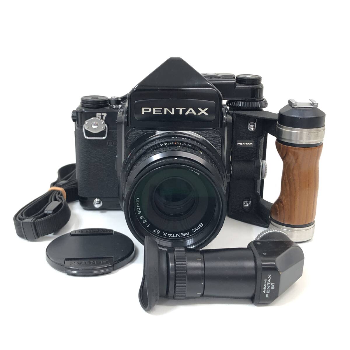 1円〜 通電OK PENTAX ペンタックス 67 / SMC PENTAX 67 1:2.8 90mm / 中判 フィルムカメラ 動作未確認拍卖