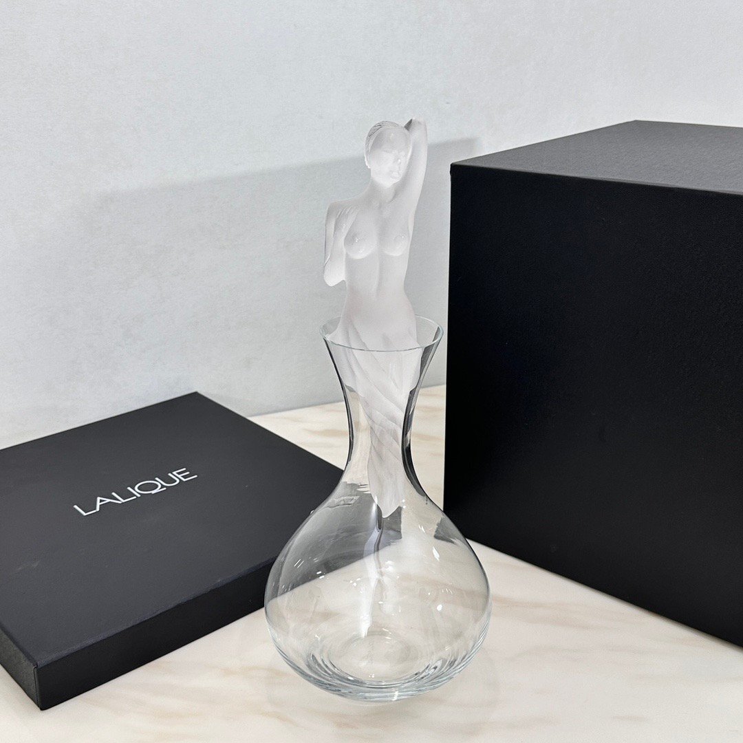Lalique クリスタル 女神デキャンタ拍卖