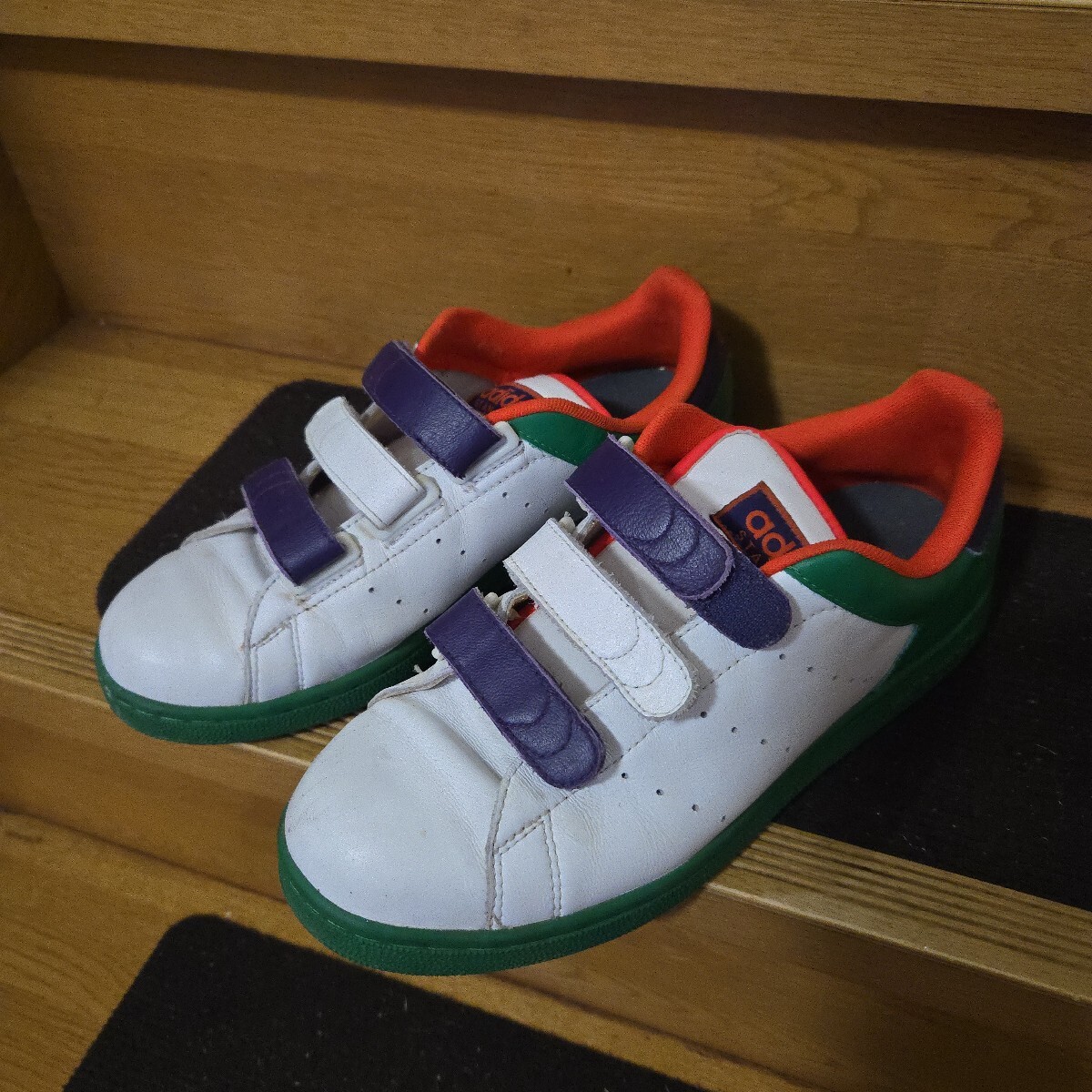 adidas STAN SMITH スタンスミス ベルクロ スニーカー 26.5cm拍卖