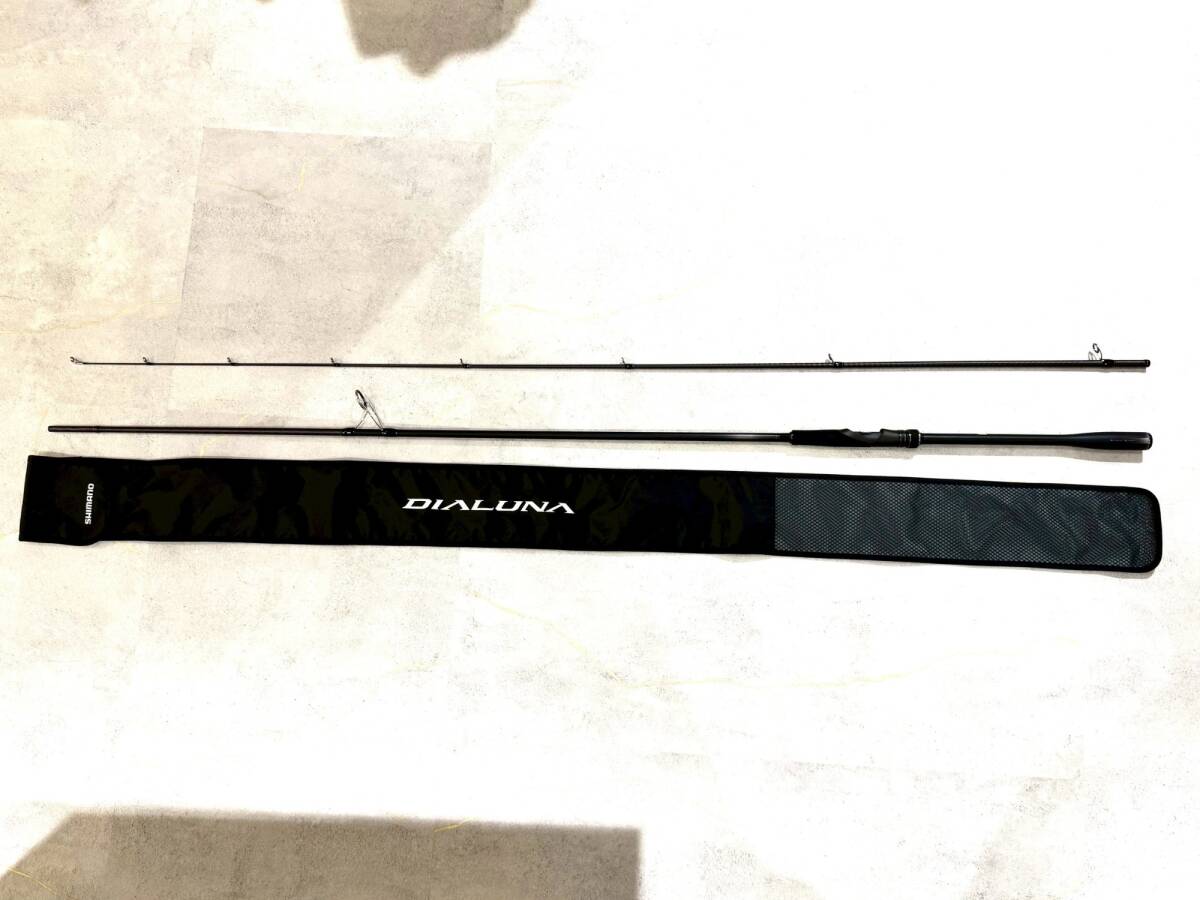 【 佐川急便200サイズ着払い予定 】 SHIMANO DIALUNA S106MH シマノ ディアルーナ ルアーロッド 釣具 釣竿 ISSM9954S拍卖