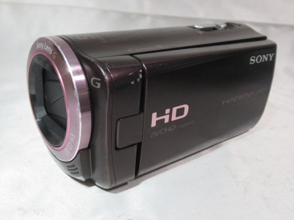 【動作確認済み】 SONY / ソニー Handycam ハンディカム HDR-CX270V 内蔵メモリー32GB ボルドーブラウン デジタルHDビデオカメラ 管Z0541拍卖