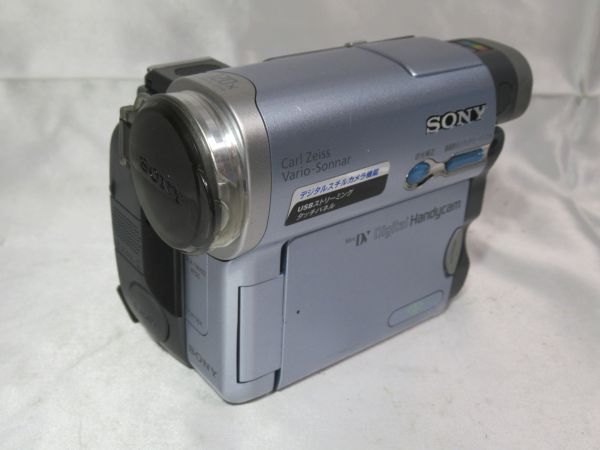【動作確認済み】SONY / ソニー Digital Handycam ハンディカム DCR-TRV22 デジタルビデオカメラ Mini DV ミニDV 管Z0537拍卖