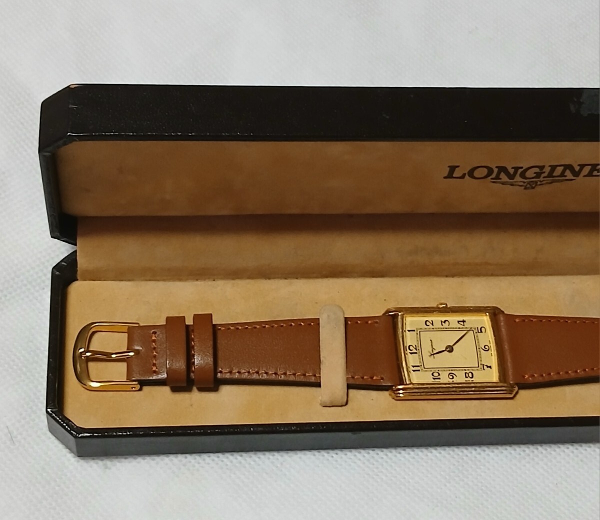 正規品/LONGINESメンズ腕時計(新品ベルト)拍卖