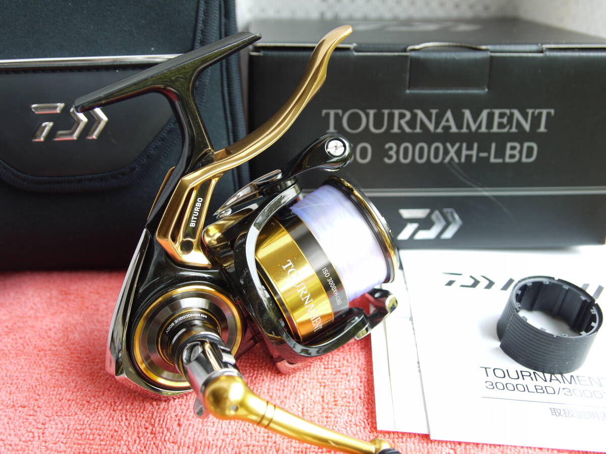 美品 1000円 スタート ダイワ 22トーナメント TOURNAMENT ISO 3000XH-LBD 機関上々!!拍卖