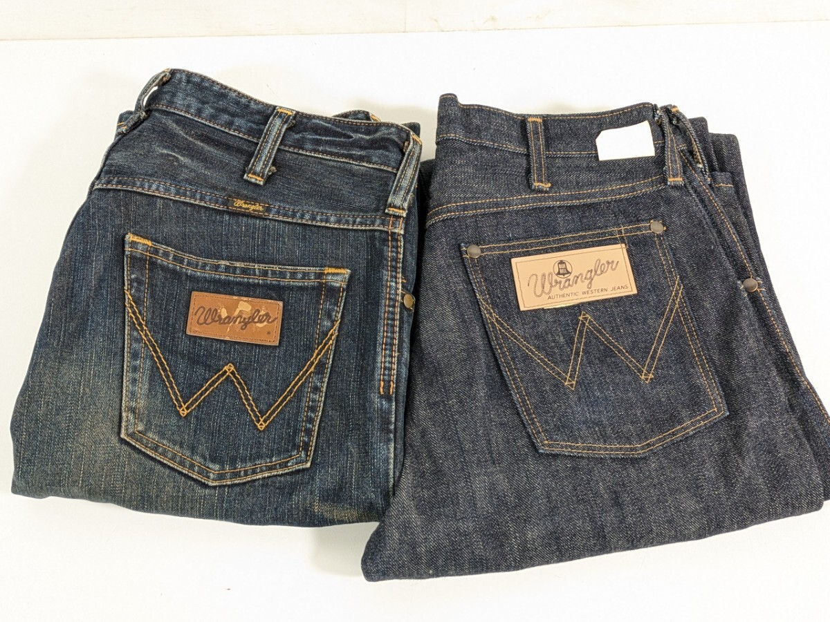 ■★Wrangler ラングラー ジーンズ まとめ 11オンス LOT 11 MWZ SIZE 30-34 WO4977 綿100% コットン デニム 古着_SJR_D0604-J00F拍卖