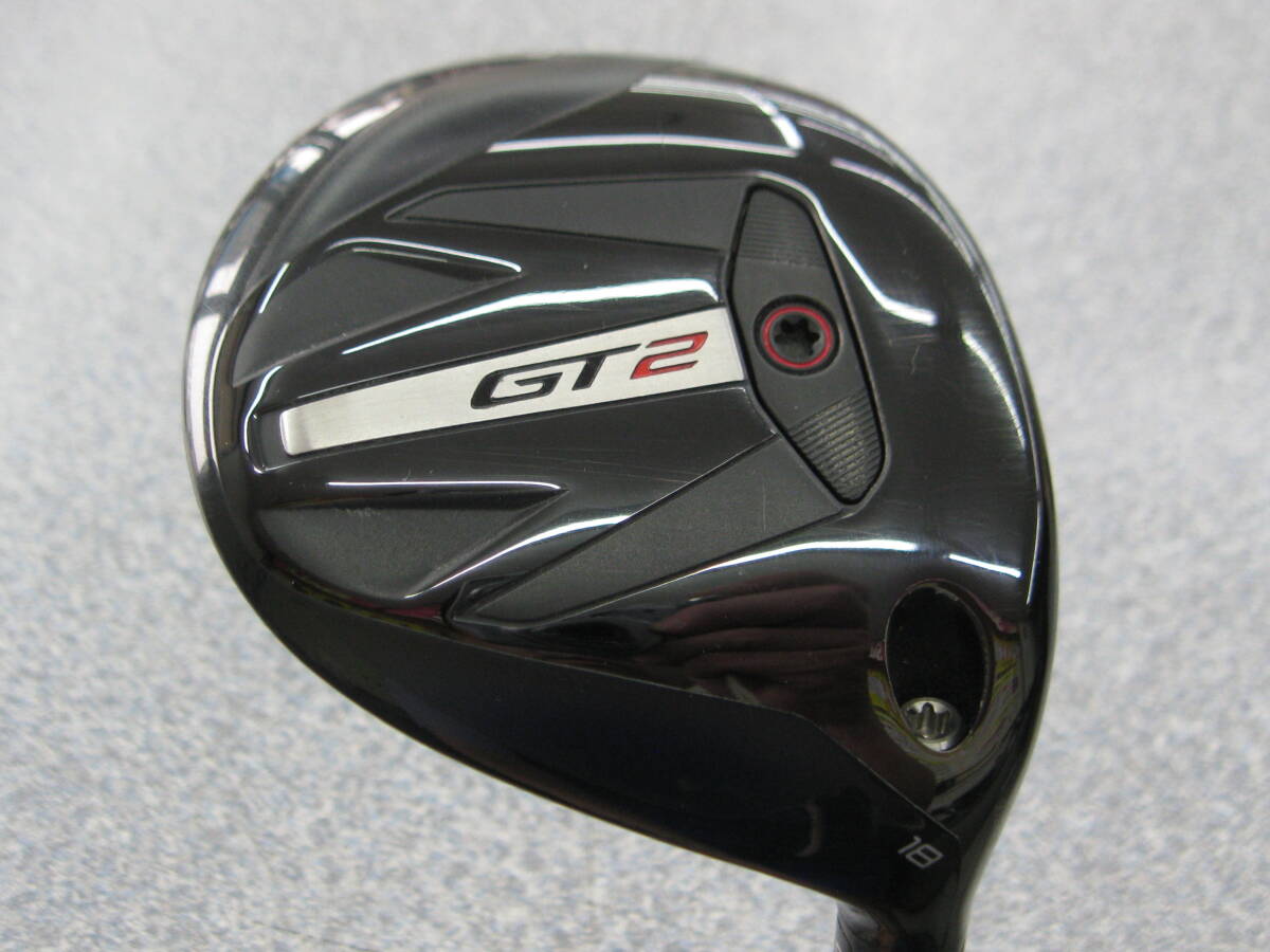 @中古処分 タイトリスト 2024年 GT2 フェアウェイ 18度 TENSEI BLUE 1K 55 カーボン(S)テンセイ ブルー拍卖