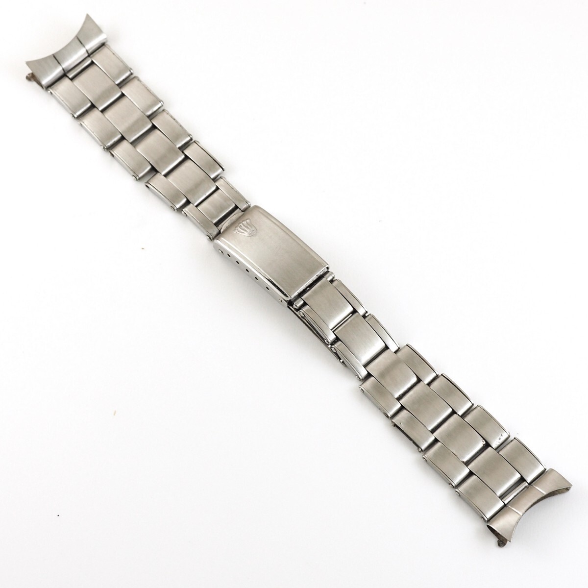 【ジャンク】ROLEX 19mm 7205 リベットブレス 1972年製 弓カン 57 ロレックス 純正 ベルト RIVET BRACELET BAND 1500 1501 5500 6694 6426拍卖