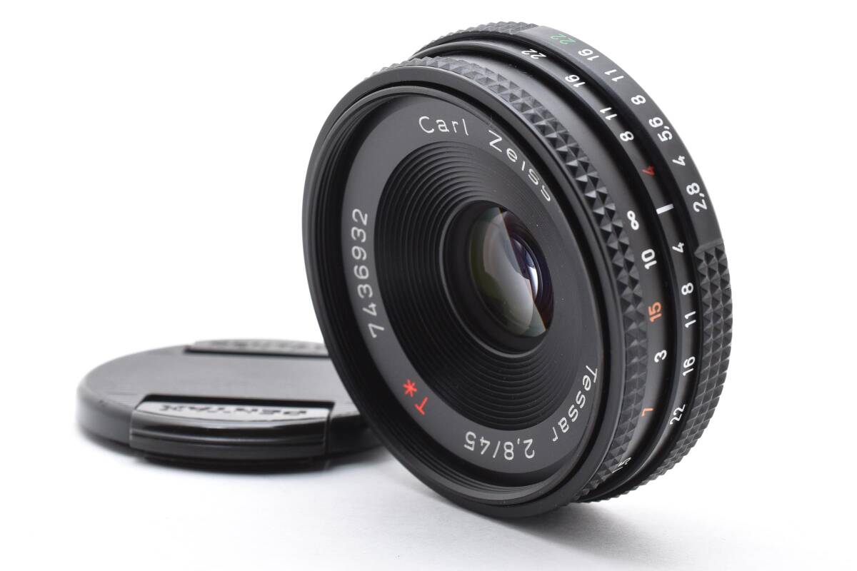 CONTAX Carl Zeiss Tessar T* 45mm F2.8 MMJ コンタックス 【現状品】#9430拍卖