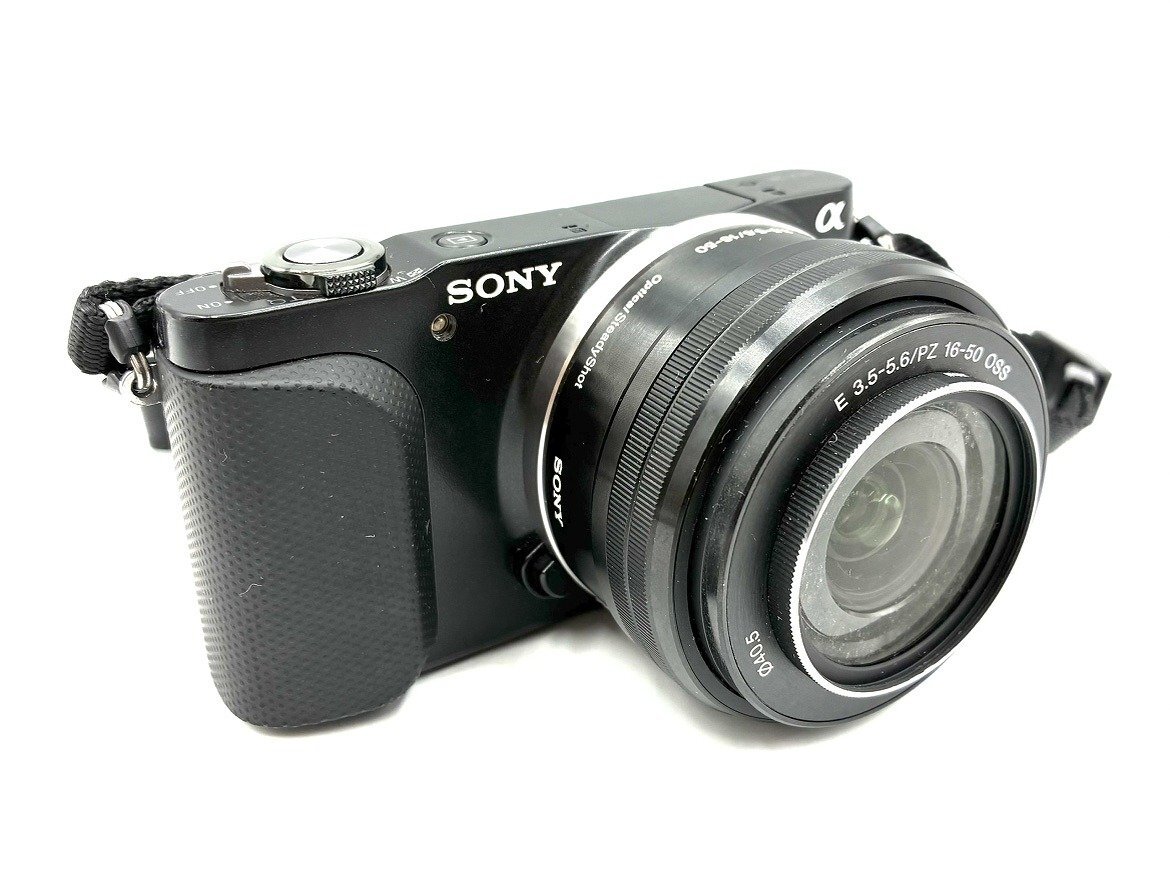 【え沖】SONY α ソニー ミラーレス一眼 デジタルカメラ NEX-3N & 単焦点レンズ SELP1650 通電・動作未確認 現状品 MH284MRR31拍卖