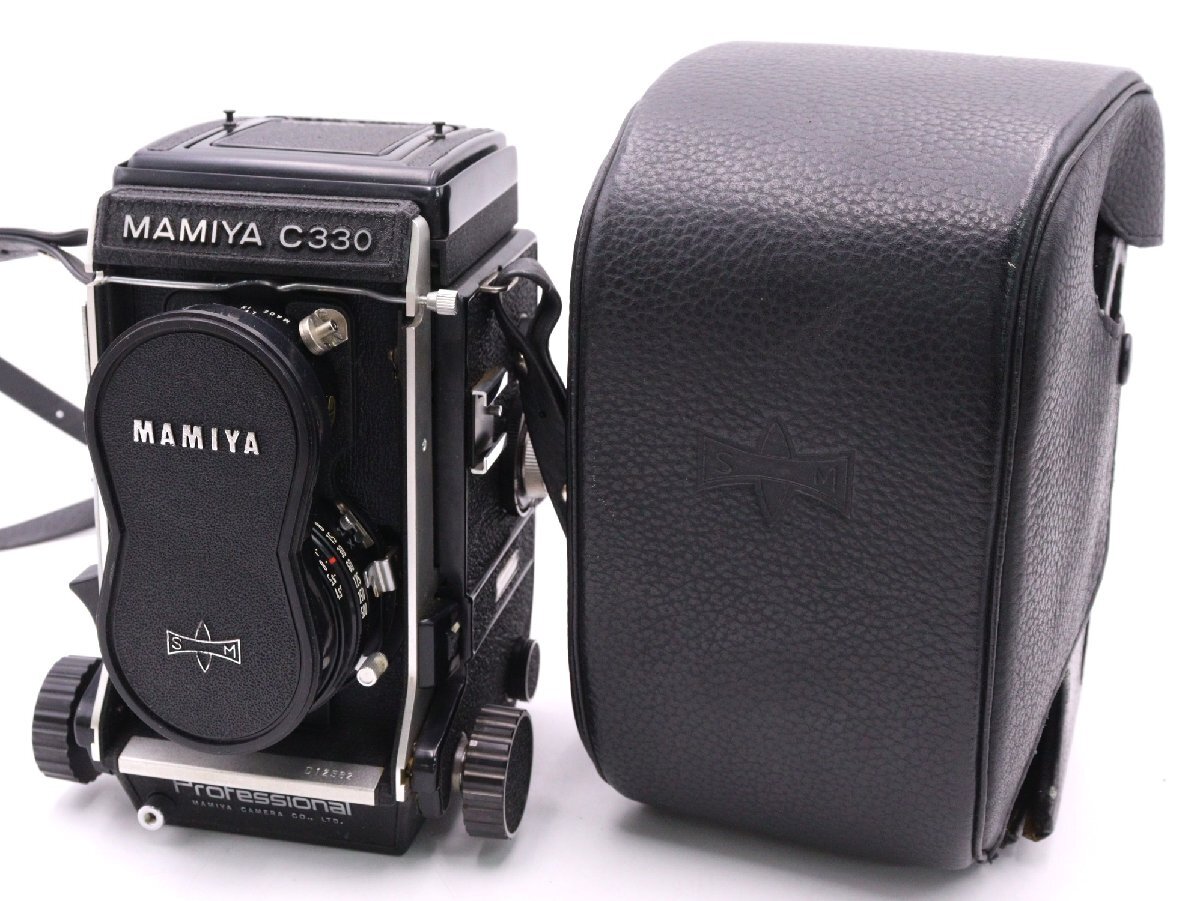 【ト長】Mamiya マミヤ C330 Professional 二眼レフカメラ ボディ SEKOR 1:4.5 f=55mm レンズ カバー付き 動作未確認 IA777IOA56拍卖