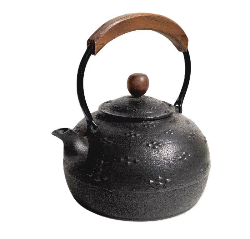 南部鉄器 鉄瓶 気づかいシリーズ 工房和秋 菱アラレ模様 IH・ガスコンロ両用 やかん ケトル キッチン用品 食器 日用品 雑貨 伝統工芸品拍卖