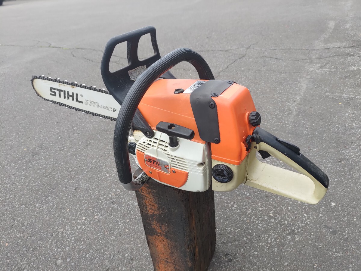 スチール 034AV SUPER STIHL 61.5cc 始動確認済み現状品拍卖