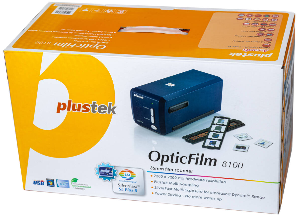 【ライセンス解除済】Plustek OpticFilm 8100 フィルムスキャナー / 付属品・作例あり拍卖