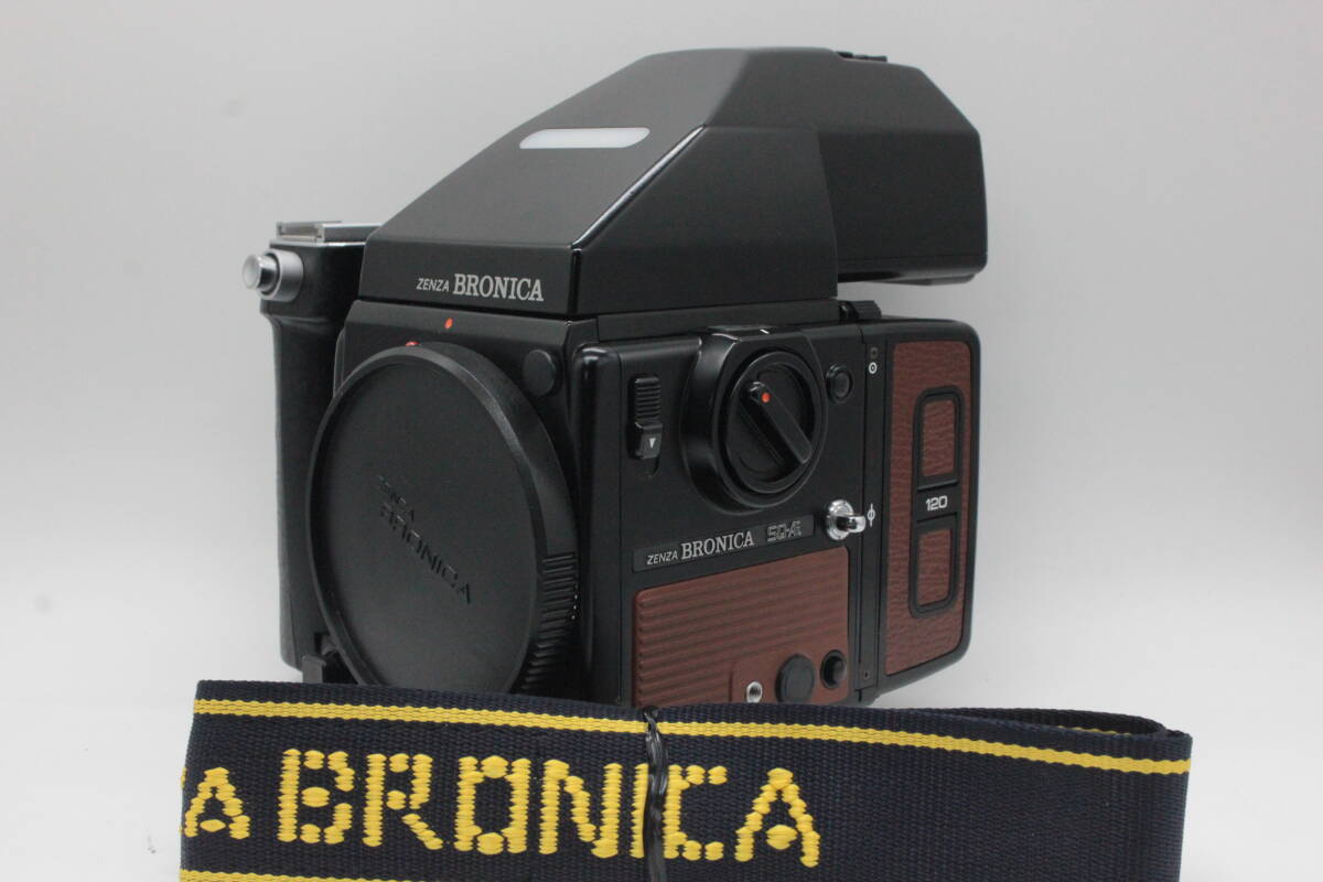 ★希少品★ ゼンザブロニカ ZENZA BRONICA SQ-Ai SPECIAL EDITION AE PRISM FINDER SQ-i #0231##5508拍卖