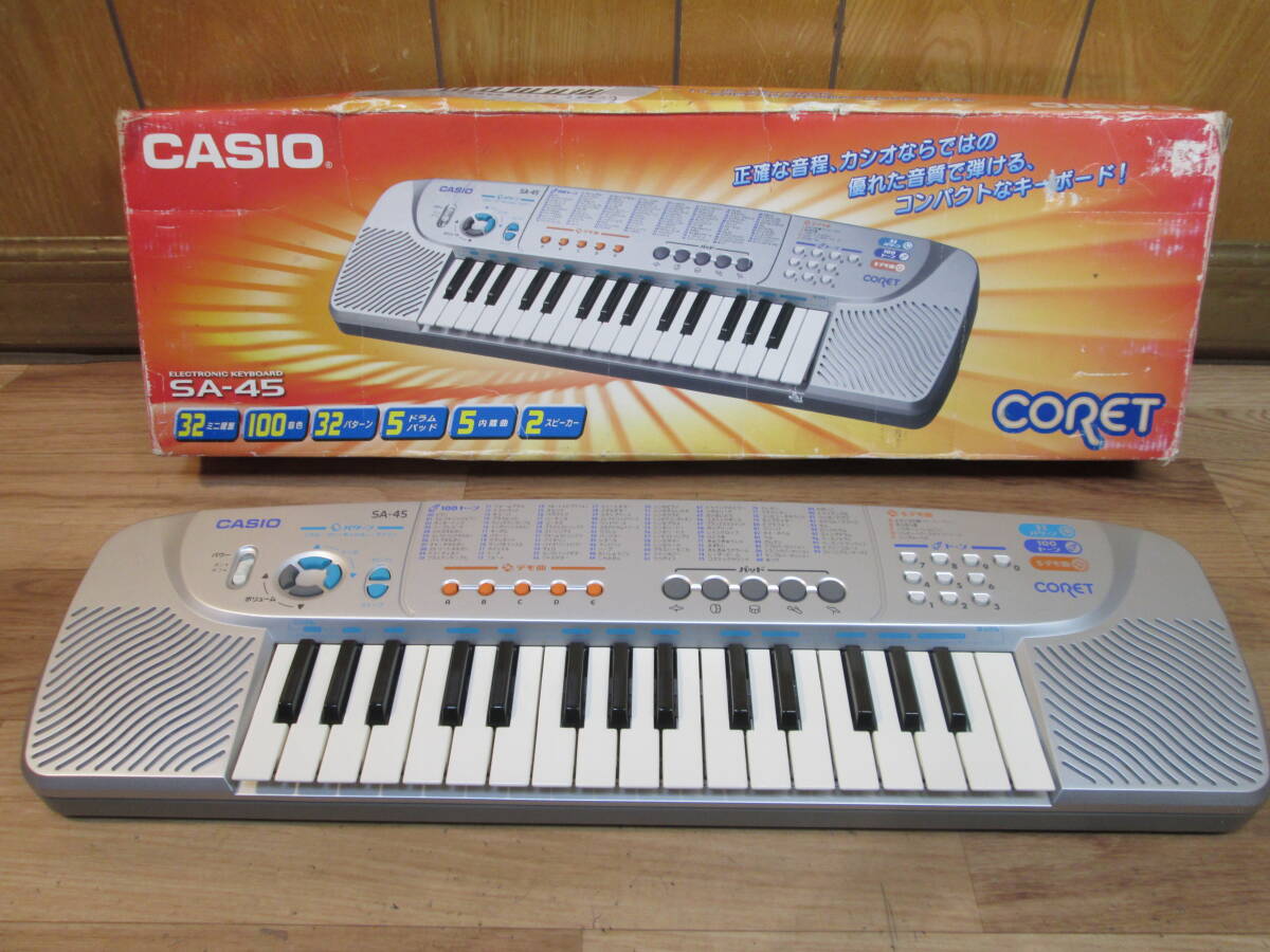 ● カシオ CASIO SA-45 小型キーボード CORNET 32鍵盤 ●拍卖