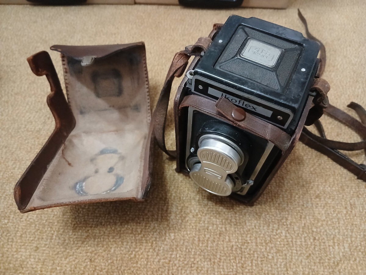 ZEISS IKON Ikoflex ツァイス イコン イコフレックス 二眼レフカメラ アンティーク フィルムカメラ レトロ カメラ 動作未確認 故障品拍卖