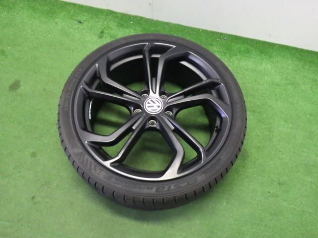 ★ゴルフ★1本KUMHO ECSTA 235/35R19 フォルクスワーゲン 純正 アルミ 112 5H 57.1mm 19インチ 8J +50拍卖
