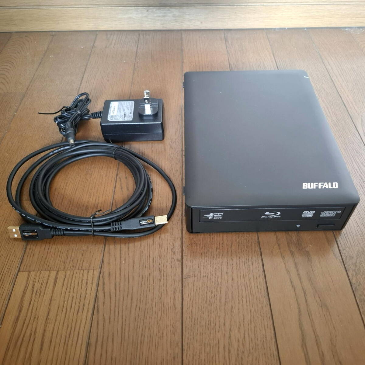 BUFFALO 16倍速書き込み BDXL対応 USB3.0用 外付ブルーレイドライブ BRXL-16U3V拍卖