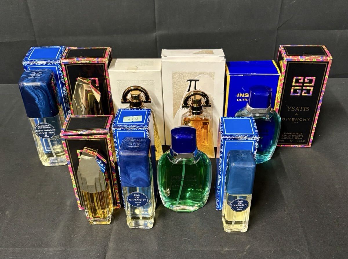 【6ヤKK035】1円スタート GIVENCHY ジバンシー ジバンシィ 香水 10点まとめ INSENSE YSATIS EAU DE GIVENCHY オーデトワレ 現状品拍卖