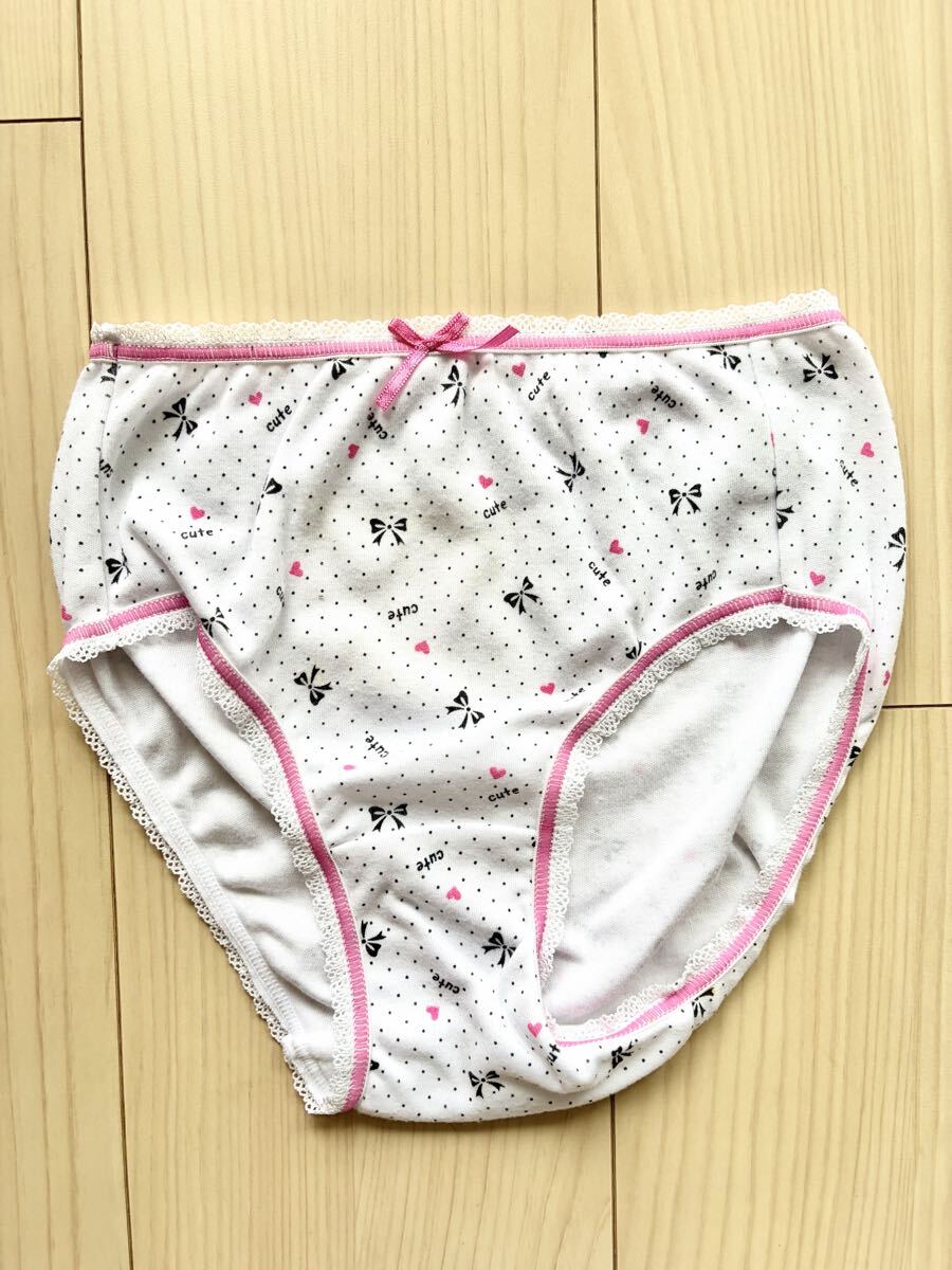 女の子 ショーツ 160cm 綿100% ティーンズ ジュニア 総柄 パンツ しまむら 廃盤品 #6拍卖