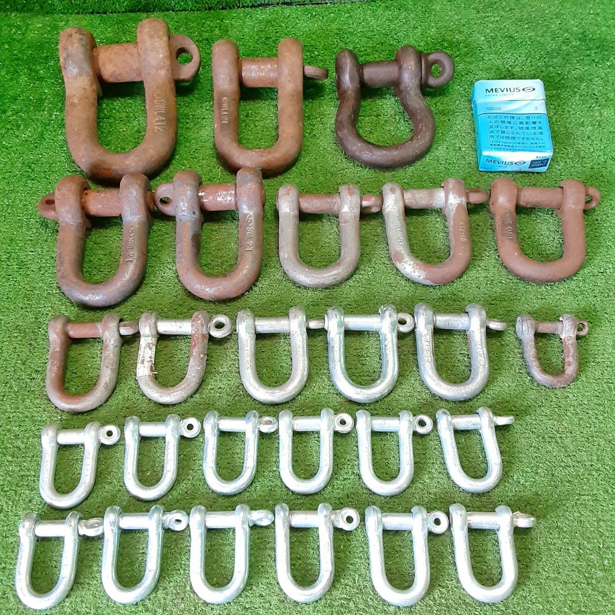誠友d612 コンドーテック 他 ■ねじ込みシャックル(KTH-09/12、KTY-16 等) 耐荷重(0.3t~4.0t) 計26点セット拍卖