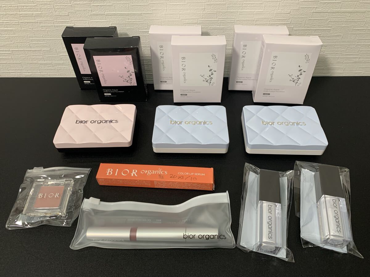 A6-16 未使用 bior organics ビオール オーガニクス コスメ 化粧品 ファンデーション リフィル ケースアイシャドウ メイクベース まとめ拍卖