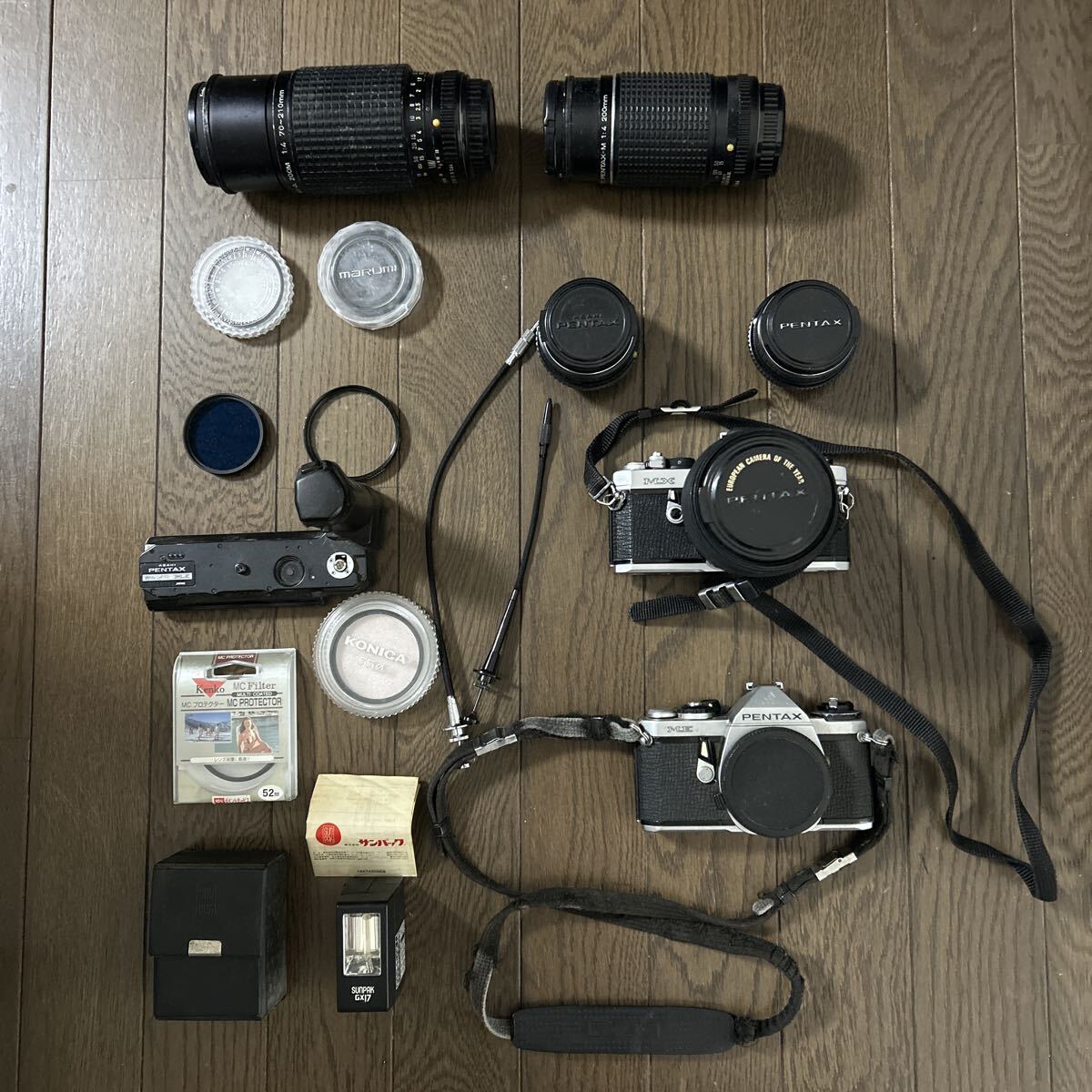 ペンタックス 一眼レフカメラ ME、MX 、交換レンズ他 PENTAX フィルムカメラ レンズ 拍卖