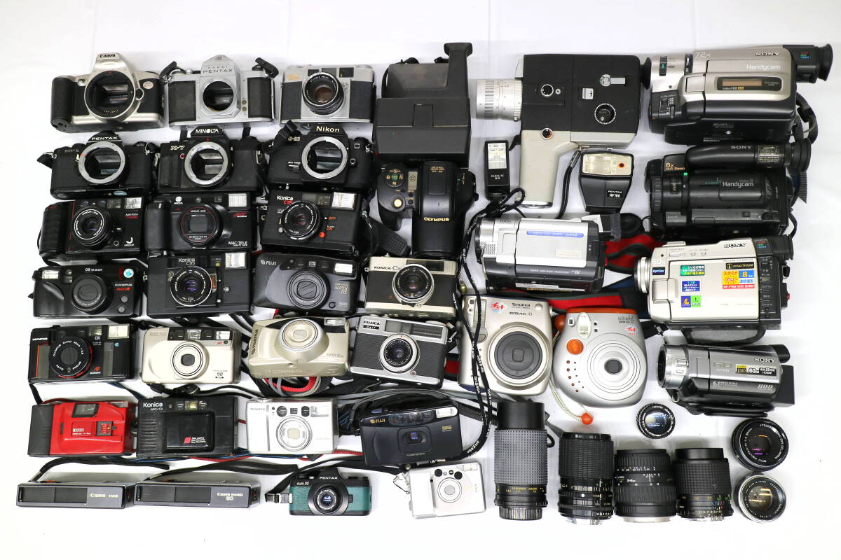 【1円〜】蔵出し 大量 カメラ まとめ Canon Nikon PENTAX 一眼レフ デジカメ フィルム コンパクト レンズ 動作未確認 現状品 M978拍卖