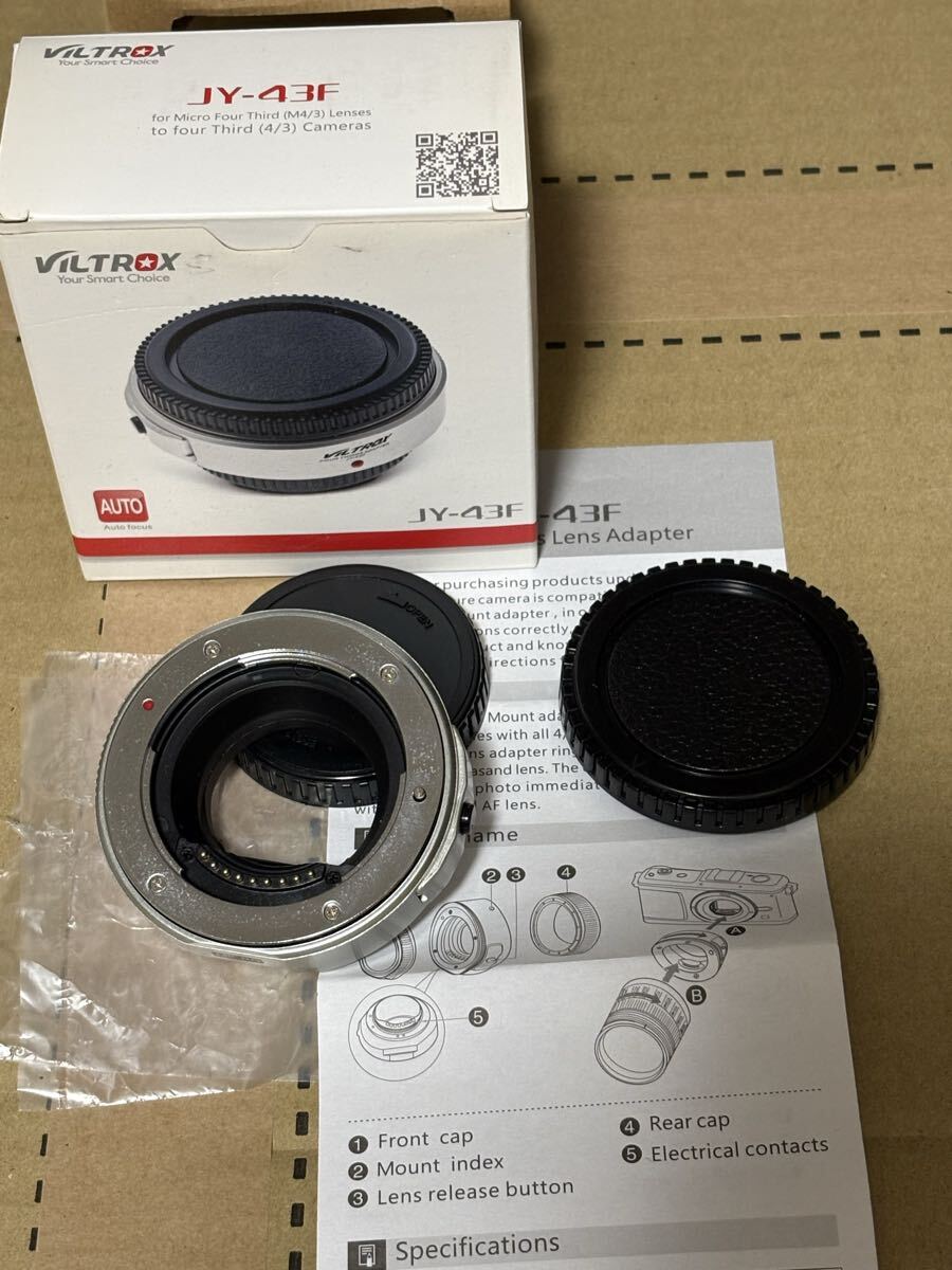 フォーサーズマウントアダプター JY-43F VILTROX拍卖