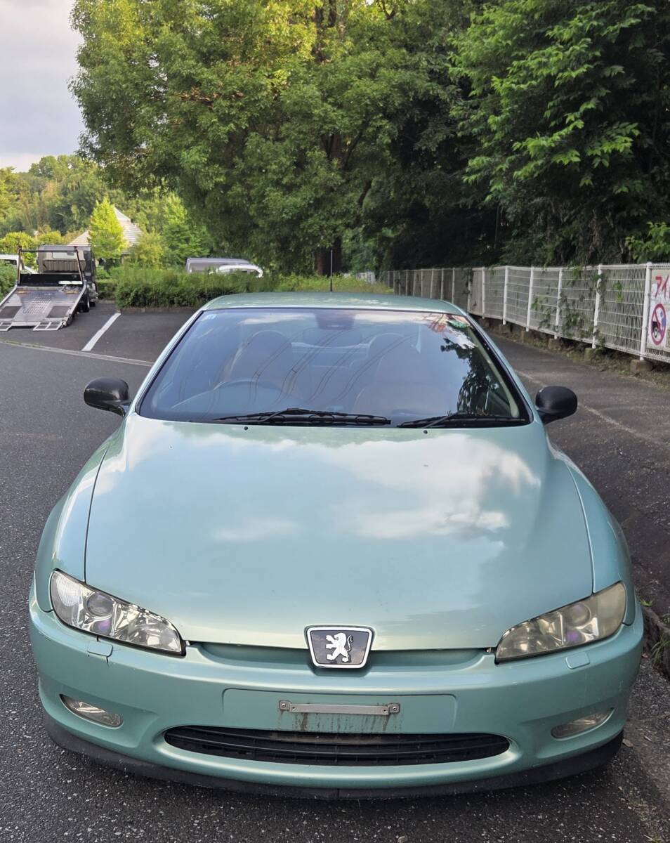 平成11年3月 プジョー 406クーペ 3.0V6 走行距離146100km ディーラー車 フェイズ1 ブレンボキャリパー 本革シート チェックランプ点灯無 拍卖
