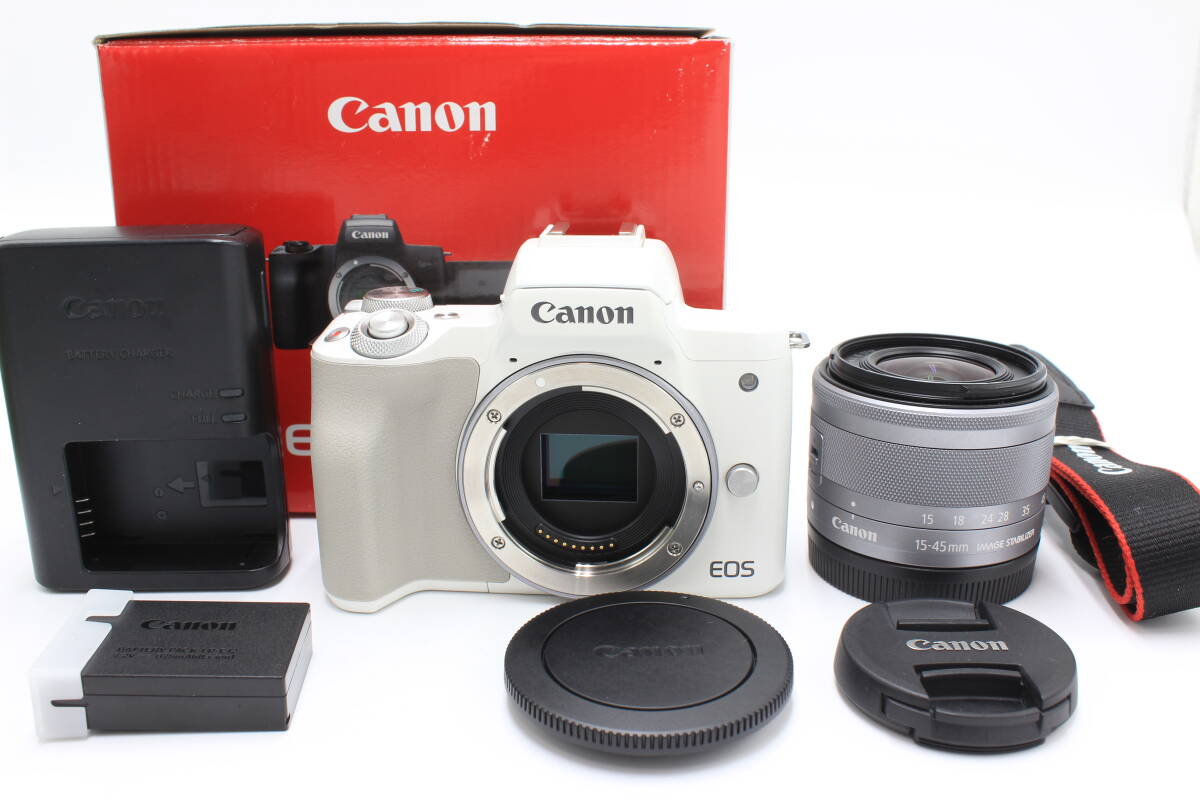 6000ショット以下!Canon EOS Kiss M2 キヤノン拍卖
