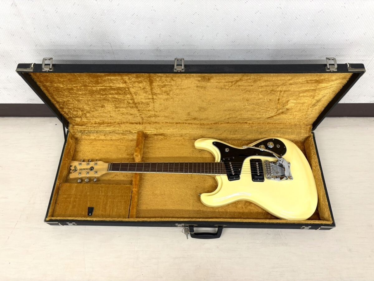 S319-G22-594 Mosrite モズライト VMG-700 ベンチャーズ エレキギター ハードケース付 音出し確認済 IG拍卖