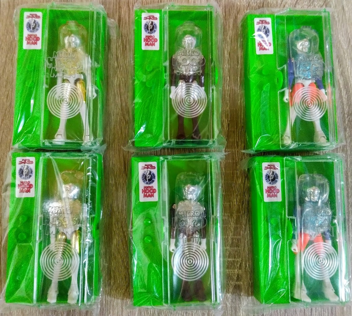 K0365 未開封 タカラ 復刻版 ミクロマン ミクロフードマン H721/H722/H723 フィギュア 3種×2セット 1999年拍卖