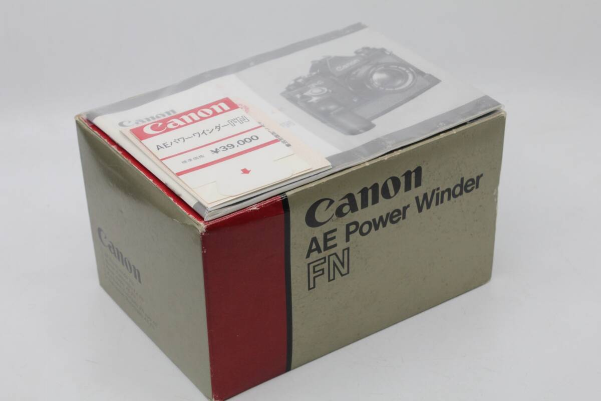 【動作確認済1円/未使用品】 キャノン Canon NEW F-1 AE POWER WINDER FN 取説 取説 MT4941-01拍卖