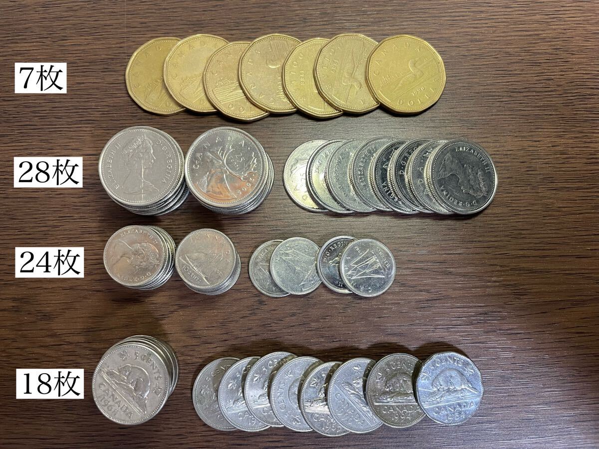 カナダ ドル まとめ 外国コイン 硬貨 古銭拍卖