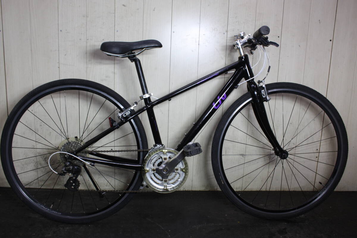 人気!GIANT ESCAPE RW Liv 700C アルミ 24速 360mm 女性用クロスバイク拍卖