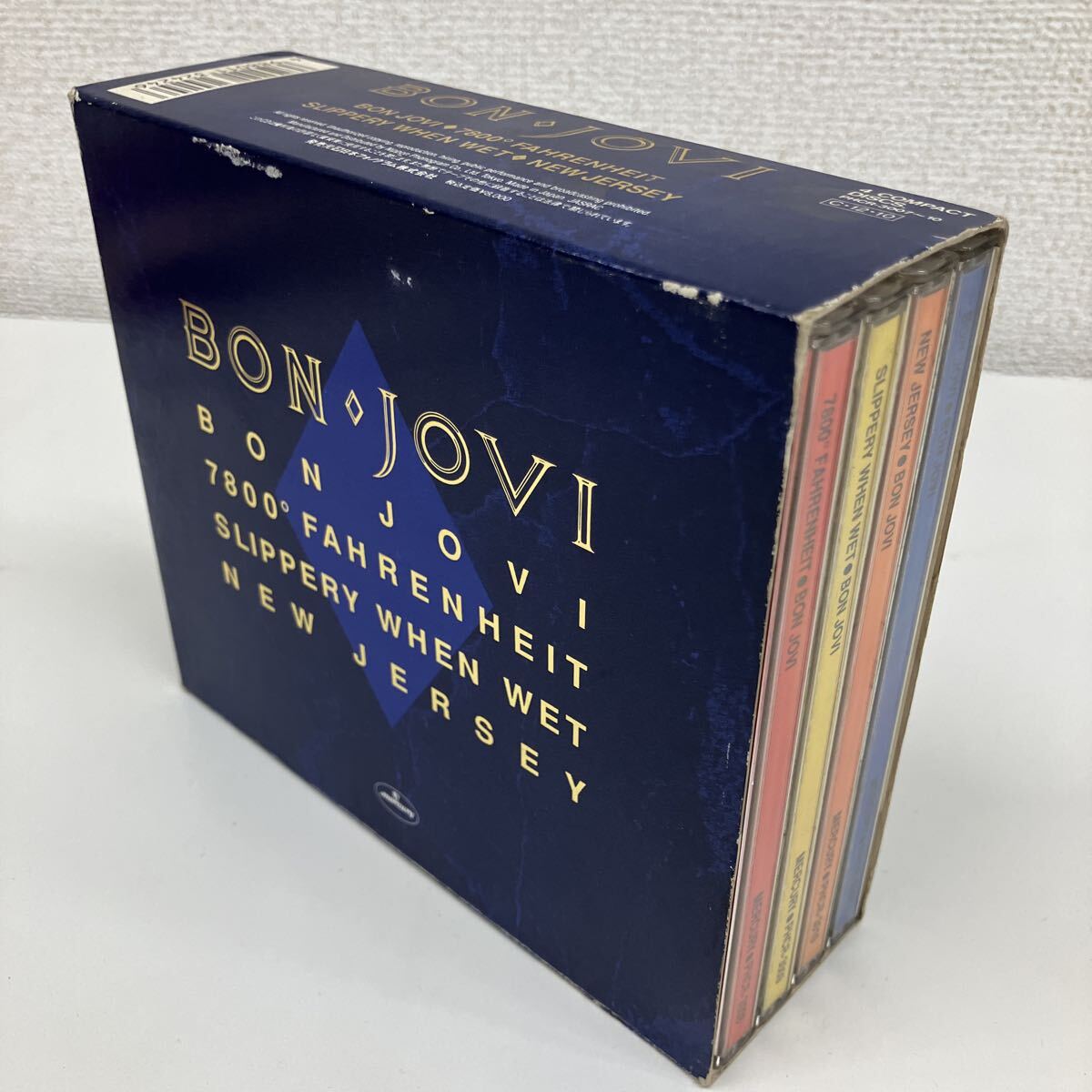【外箱、帯付】ボン・ジョヴィ / 「GREAT BOX」(CD 4枚組) / ロック / PHCR-3007〜10)/ 管理 CD箱④拍卖