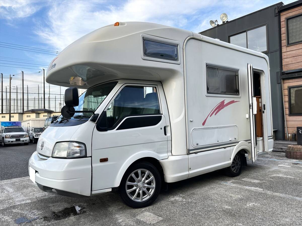 ■希少 4WD グローバルアスリート バネット キャンピングカー 車検あり 79000㎞■ FFヒーター トイレ ボンゴ キャブコン拍卖